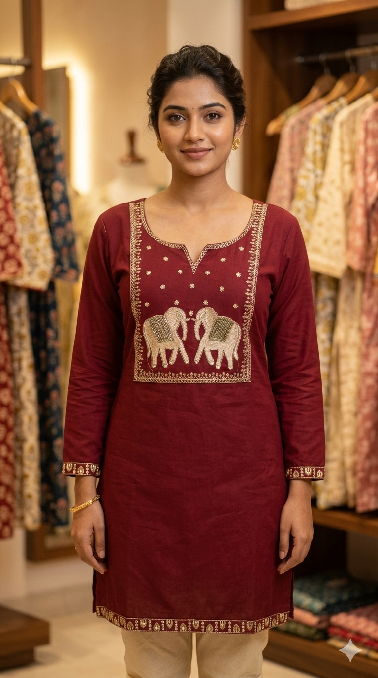 Rajasthani Handwork Kurti